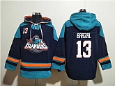 Men's New York Islanders #13 Mathew Barzal Black Ageless Must-Have Lace-Up Pullover Hoodie,baseball caps,new era cap wholesale,wholesale hats